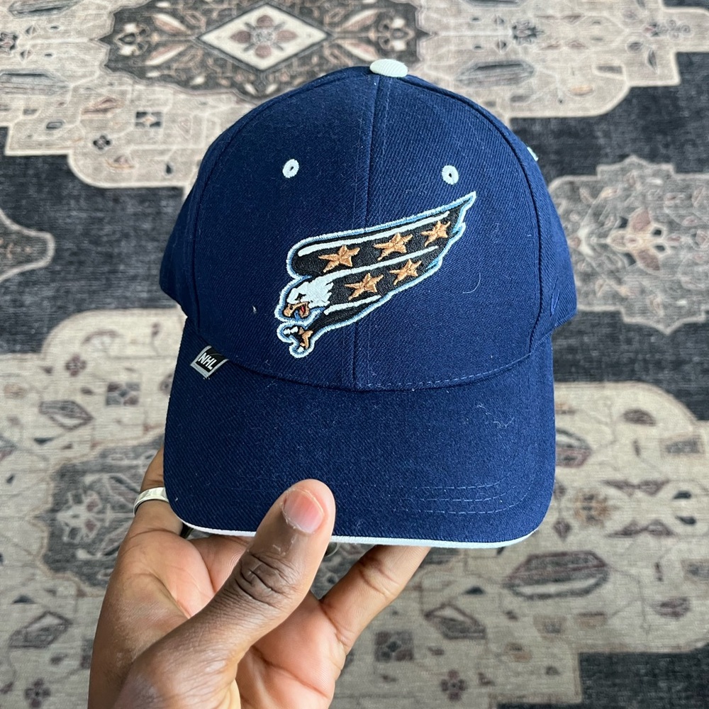 Zephyr Washington Capitals fitted cap navy blue